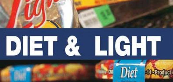 Diferencias entre los productos light y diet.
